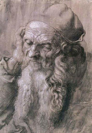 Albrecht Durer Study of a Man Aged France oil painting art